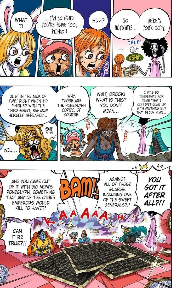 One Piece Digital Colored Chapter 855 image 14